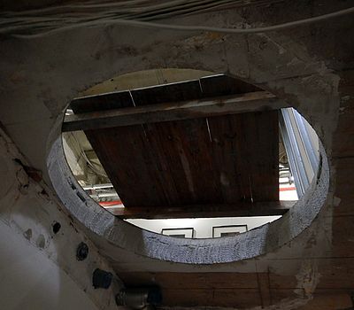 Deckendurchbruch mit Zirkelsäge