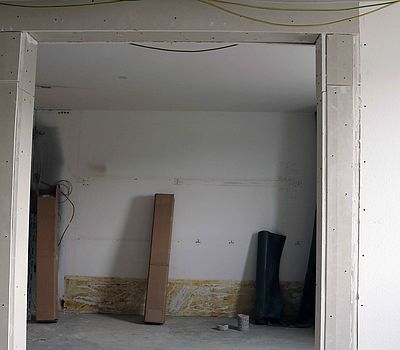 geschliffene Betonfläche